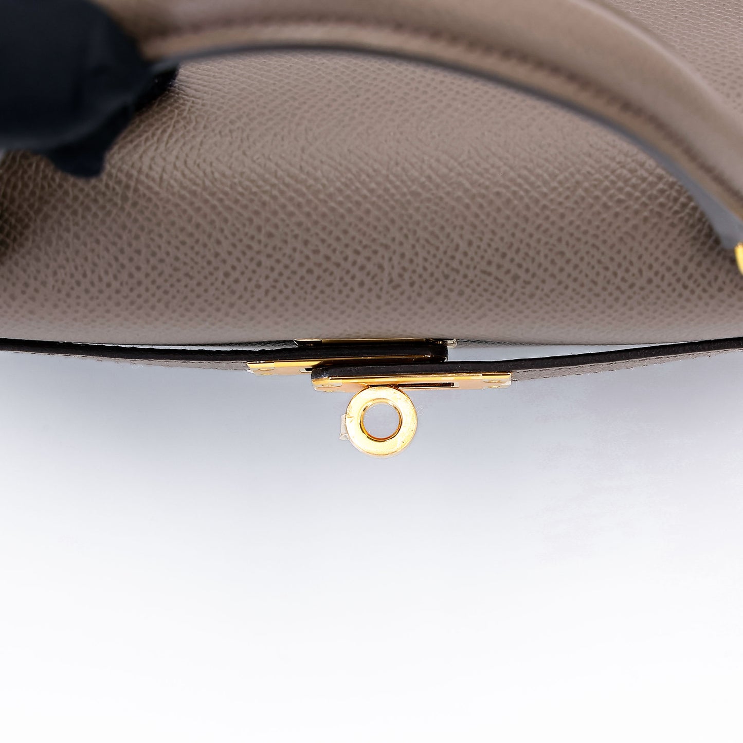 HERMÈS Kelly 25 Sellier Etain (8F) Epsom Gold hardware K (2025)