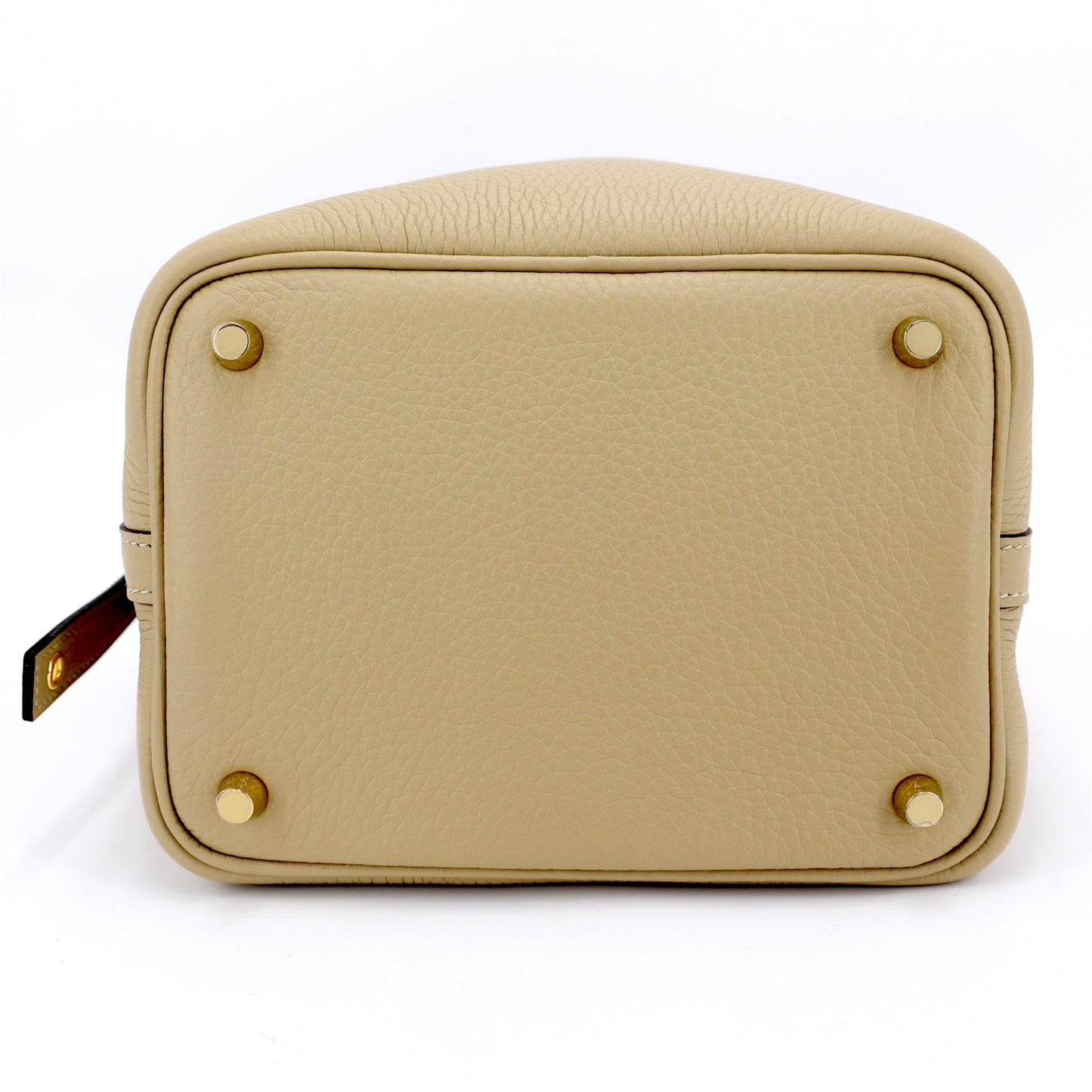 HERMÈS Picotin Lock PM Trench (S2) Clemence Gold hardware K (2025)