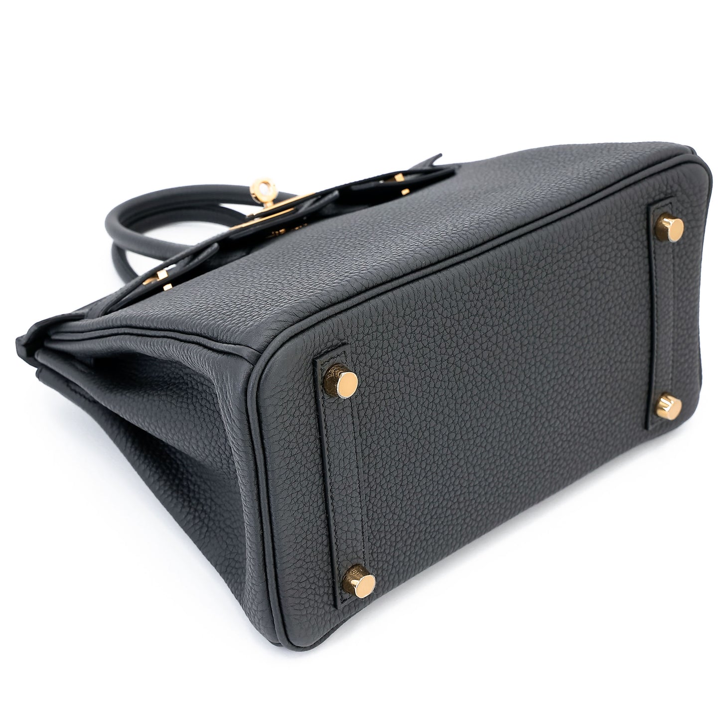 HERMÈS Birkin 25 Plomb (8P) Togo Gold hardware K (2025)