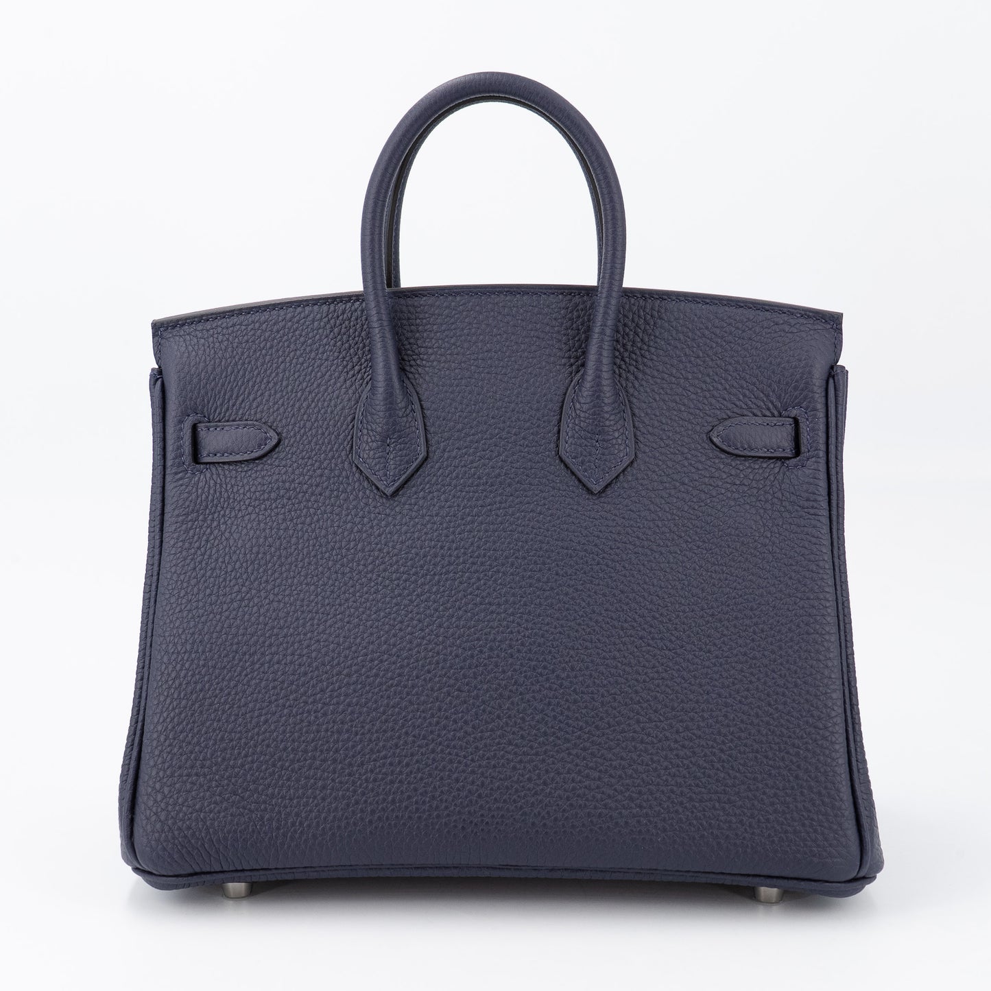 HERMÈS Birkin 25 Bleu Nuit Togo Palladium hardware K (2025)