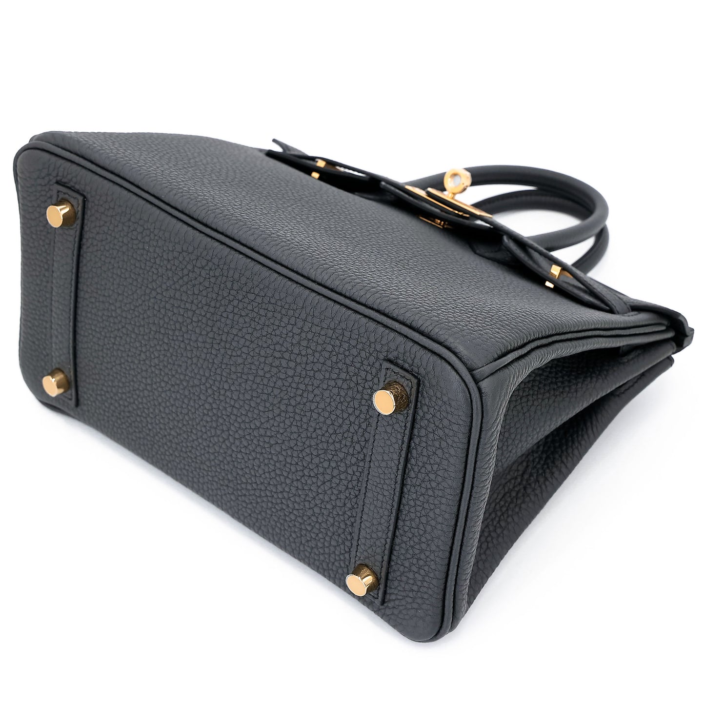 HERMÈS Birkin 25 Plomb (8P) Togo Gold hardware K (2025)