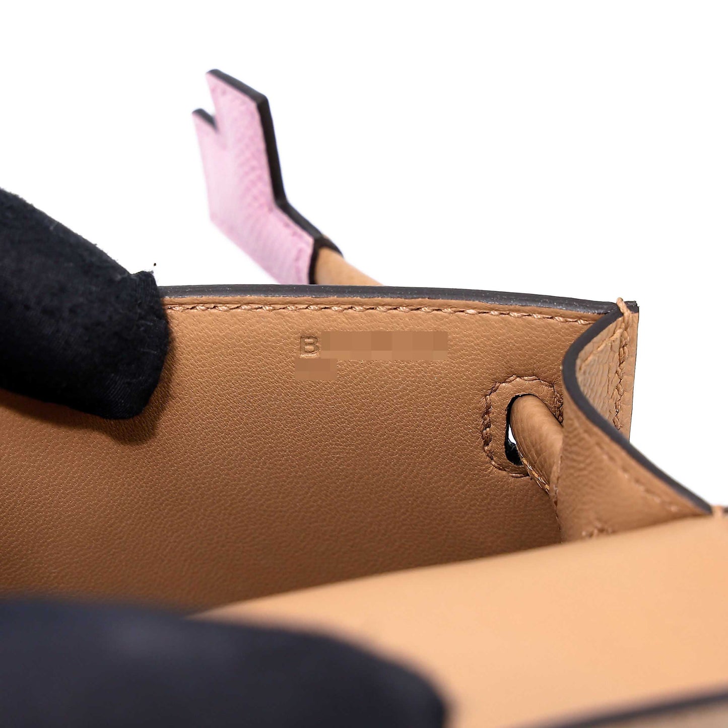 HERMÈS Limited Edition Kelly Doll Picto Chai (0M) Mauve Sylvestre (X9) Celeste (7N) Terre Battue (R1) Epsom Palladium hardware B (2023)