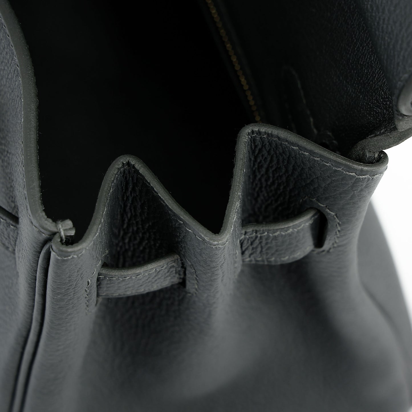 HERMÈS Birkin 25 Vert Mangrove (Q0) Togo Permabrass hardware K (2025)