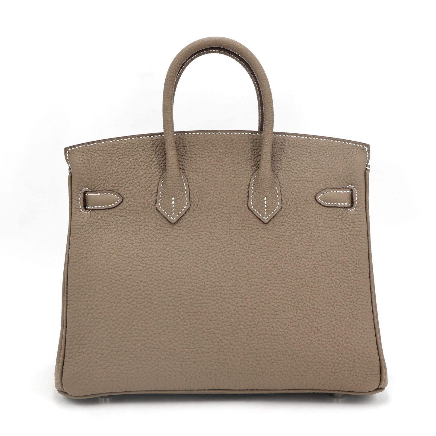 HERMÈS Birkin 25 Etoupe (18) Togo Palladium hardware K (2025)