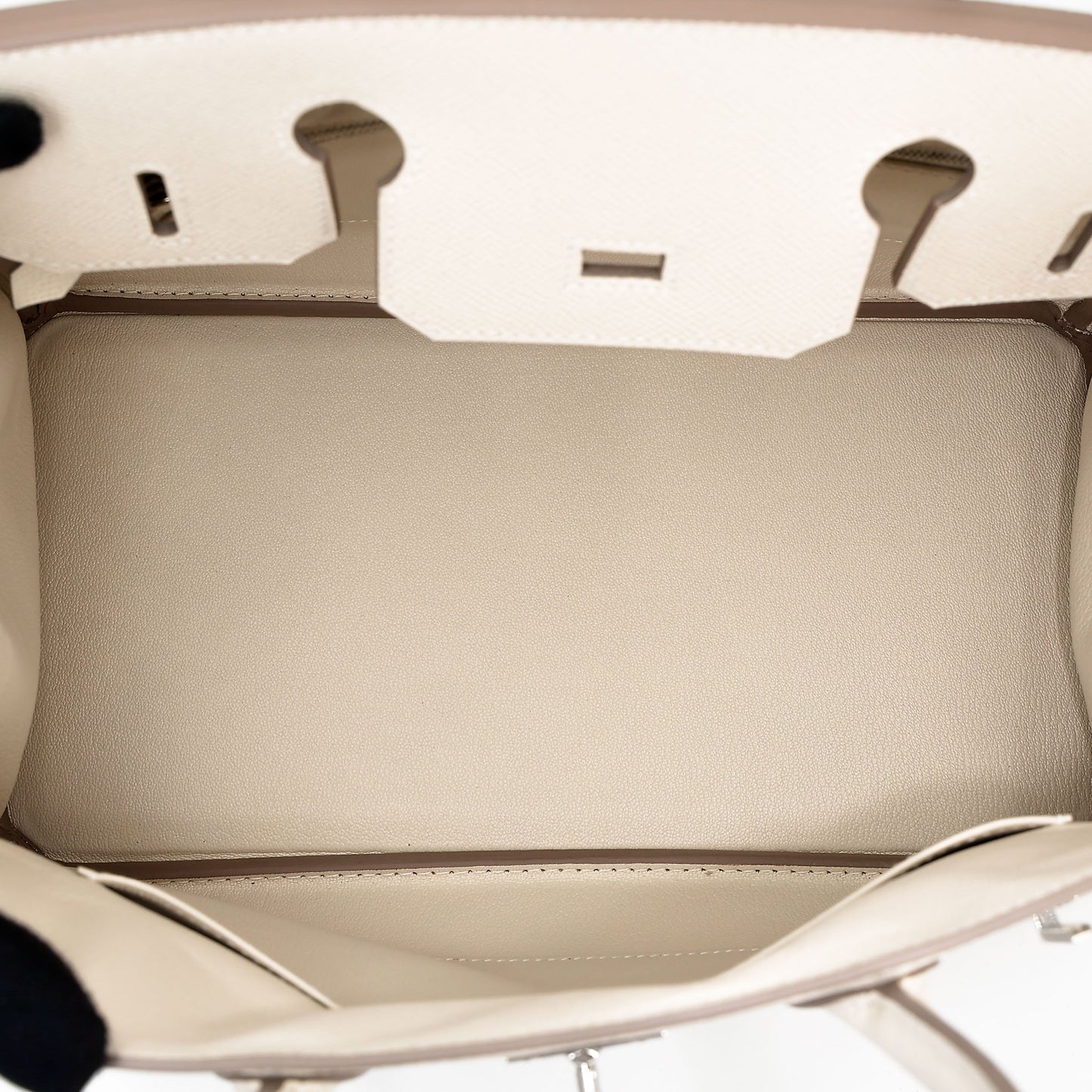 HERMÈS Birkin 30 Craie (10) Epsom Palladium hardware K (2025)