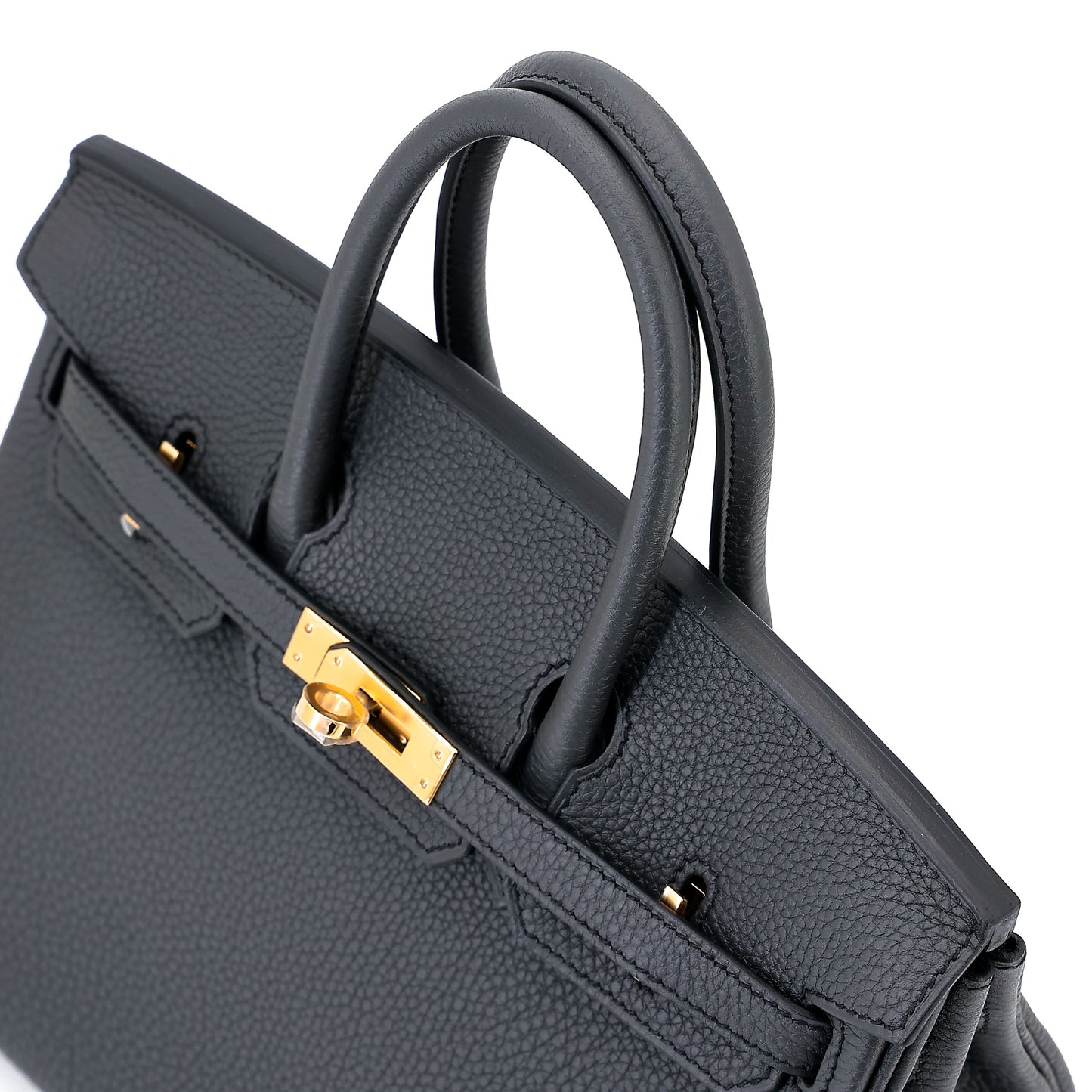 HERMÈS Birkin 25 Plomb (8P) Togo Gold hardware K (2025)