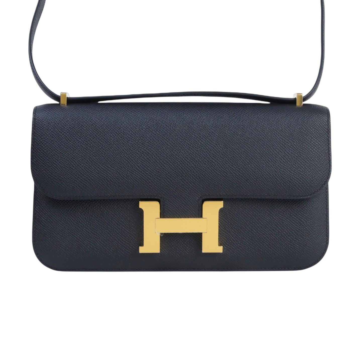 HERMÈS Constance Elan Noir (89) Epsom Gold hardware K (2025)