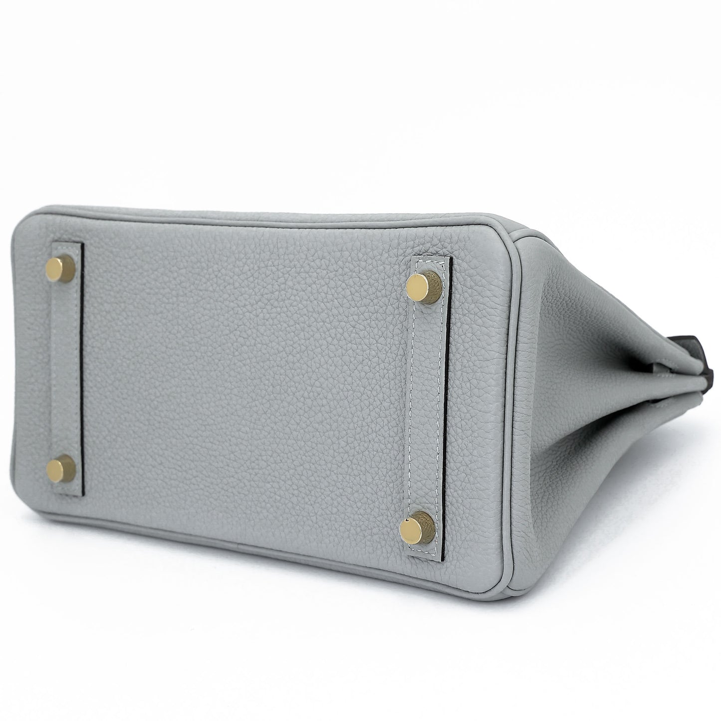 HERMÈS Birkin 25 Bleu Glacier (8U) Togo Gold hardware W (2024)