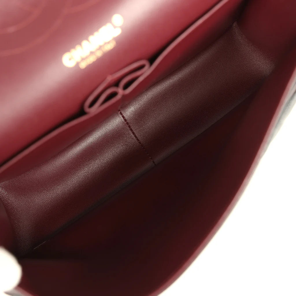 Chanel Jumbo Classic Double Flap Bag Black Caviar Gold Hardware 2025