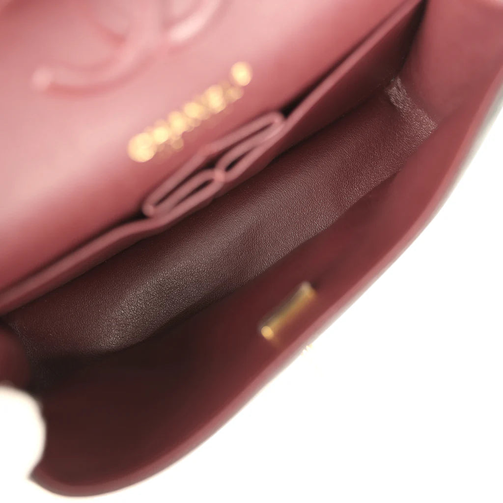 Chanel Small Classic Double Flap Bag Black Caviar Gold Hardware 2025