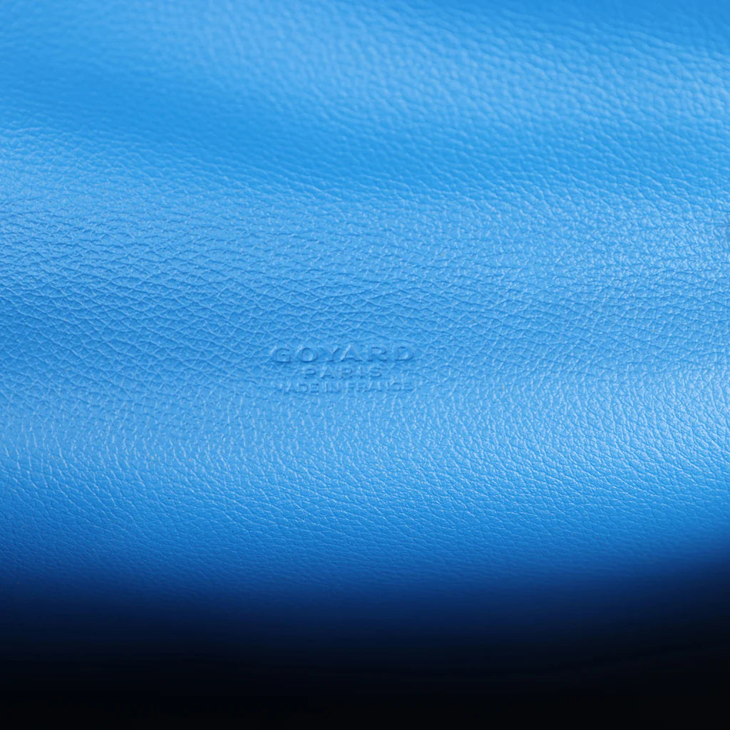 Goyard Goyardine Sky Blue Chypre Wallet-Pouch Palladium Hardware