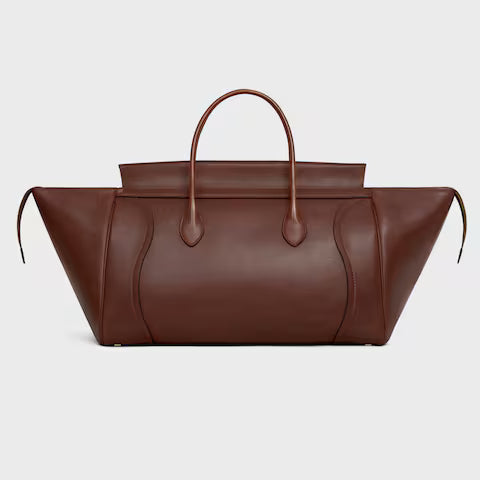 Celine LARGE NEW LUGGAGE IN SUPPLE SHINY LAMBSKIN 2025