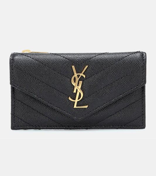 Saint Laurent Envelope Small leather wallet 2025
