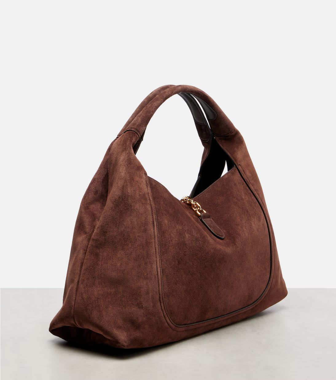 Gucci Gucci Softbit Maxi suede shoulder bag 2025