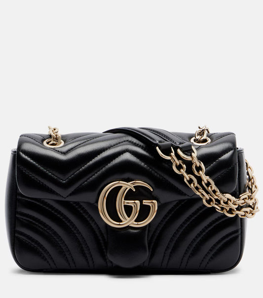 Gucci GG Marmont Small leather shoulder bag 2025