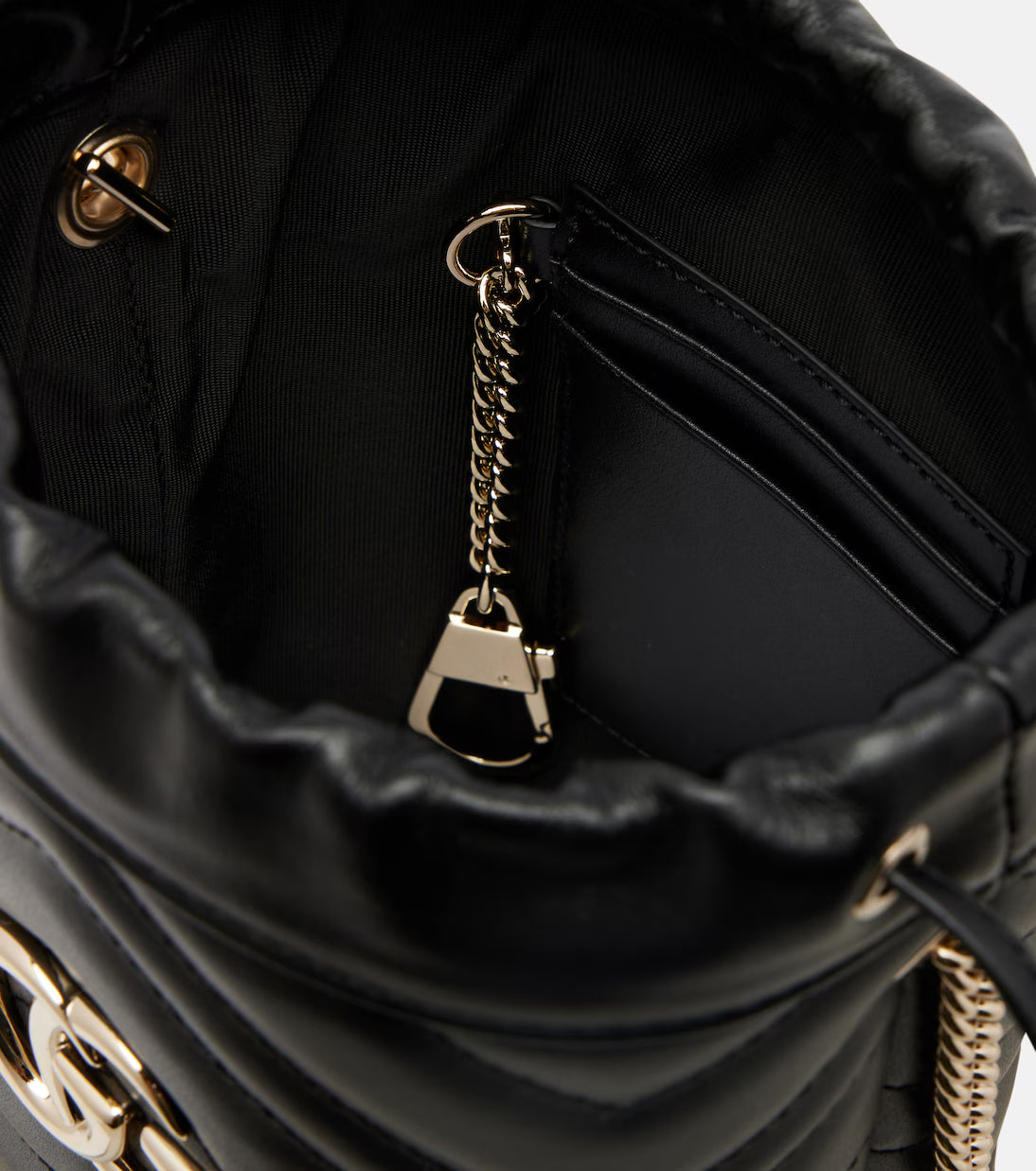 Gucci GG Marmont Small leather bucket bag 2025