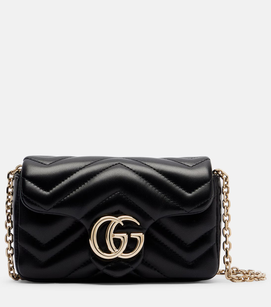 Gucci GG Marmont Mini leather shoulder bag 2025