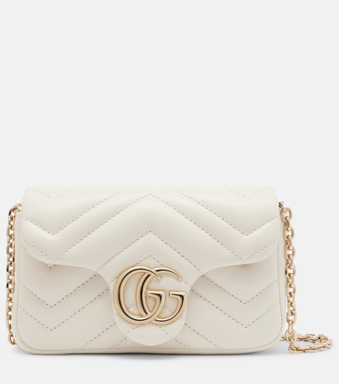 Gucci GG Marmont Mini leather shoulder bag 2025