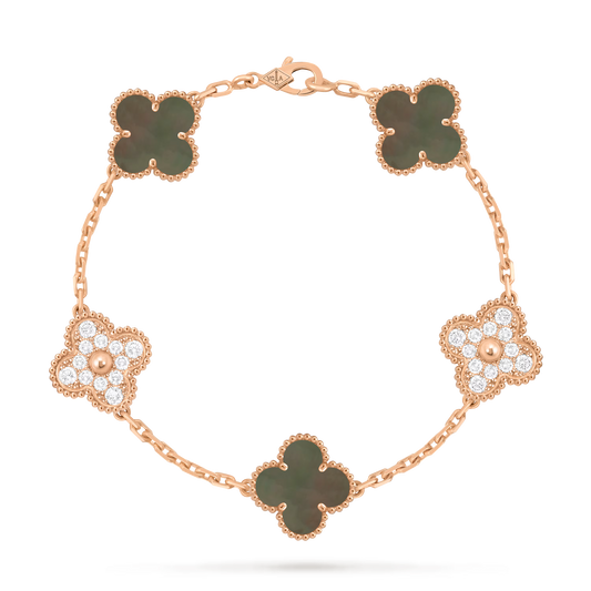 Vintage Alhambra bracelet, 5 motifs – Van Cleef & Arpels – VCARP2R100 2025