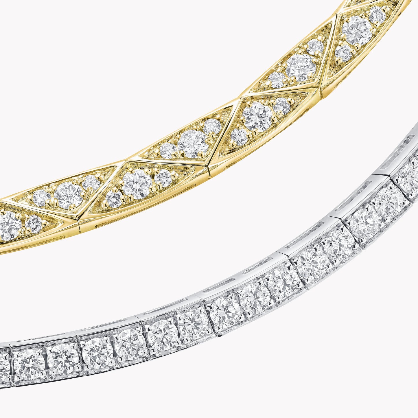 Laurence Graff Signature Faceted Double-Strand Chain Necklace 2025