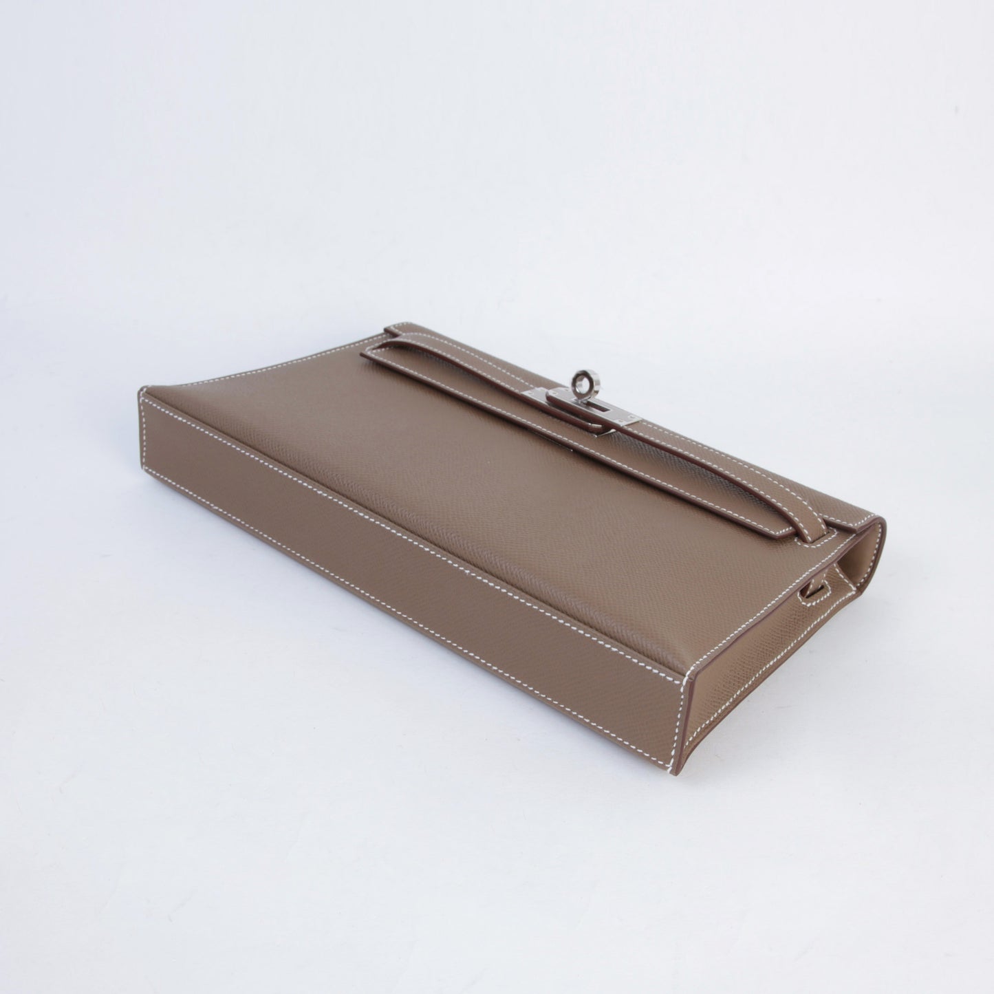 HERMÈS Kelly Elan Etoupe (18) Epsom Palladium hardware K (2025)