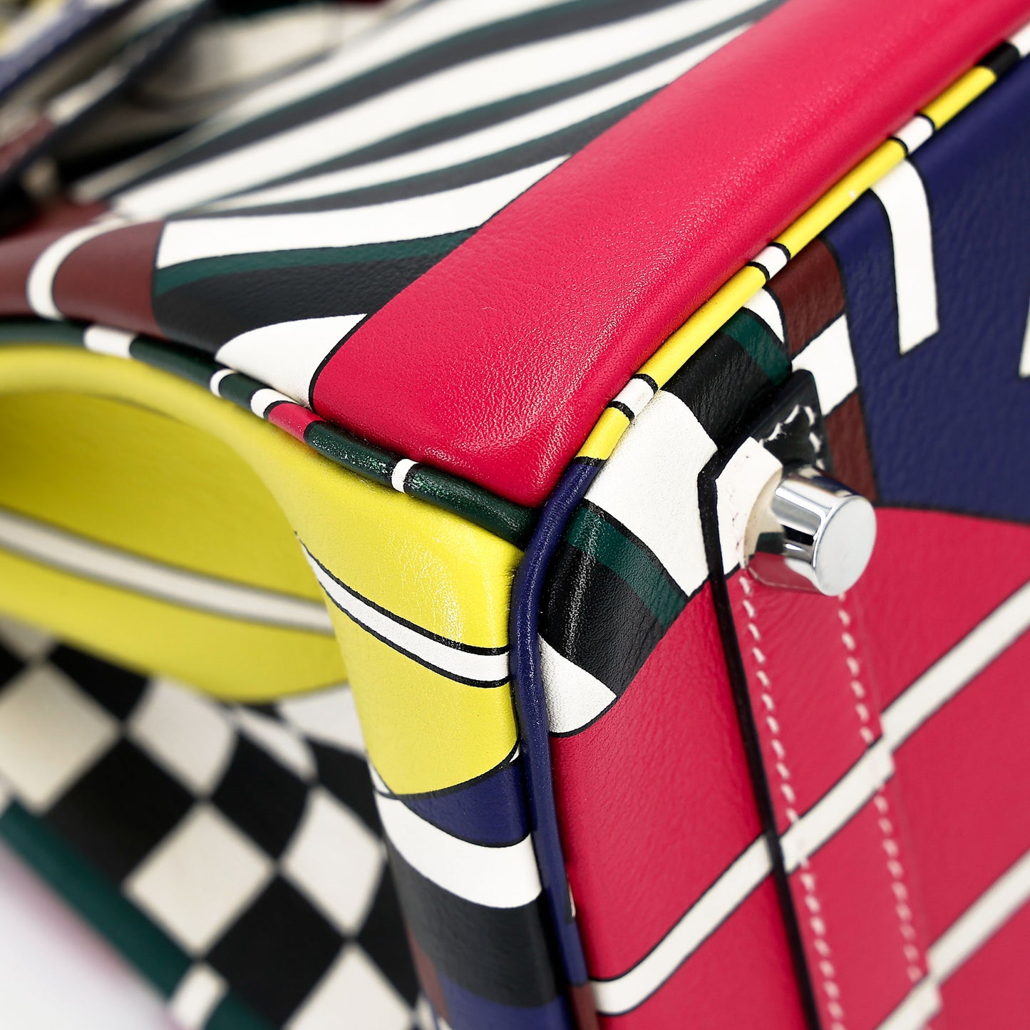 HERMÈS Limited Edition Birkin 25 One Two Three and Away We Go Multi-color Swift Palladium hardware D (2019)