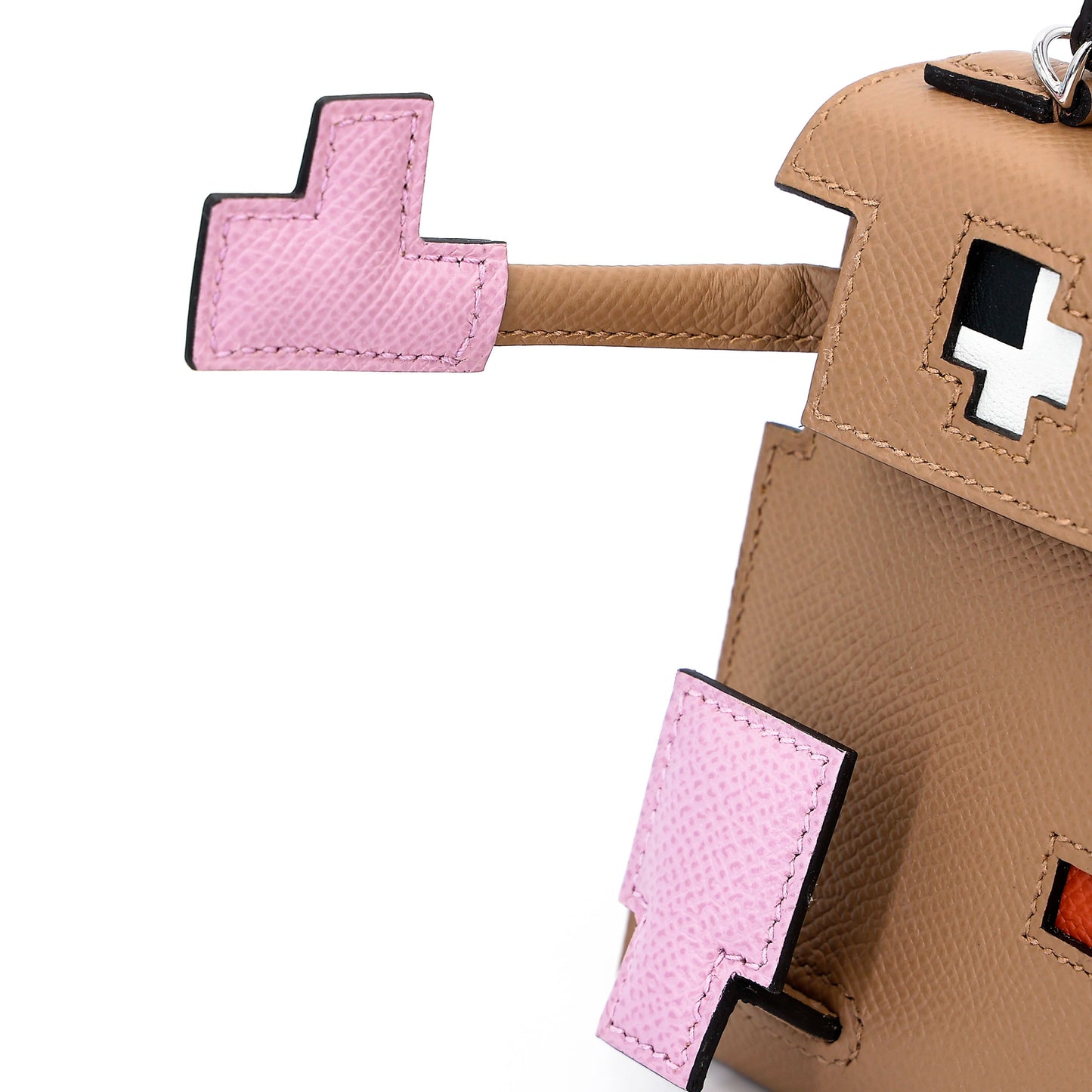 HERMÈS Limited Edition Kelly Doll Picto Chai (0M) Mauve Sylvestre (X9) Celeste (7N) Terre Battue (R1) Epsom Palladium hardware B (2023)