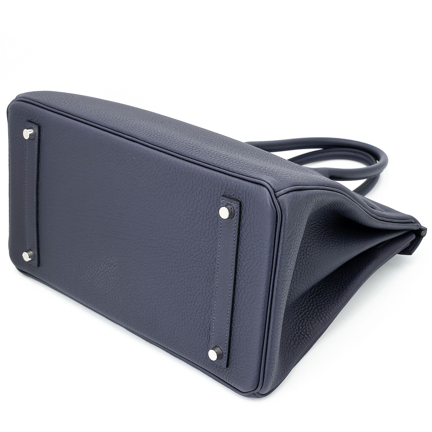 HERMÈS Birkin 35 Bleu Nuit (2Z) Togo Palladium hardware K (2025)