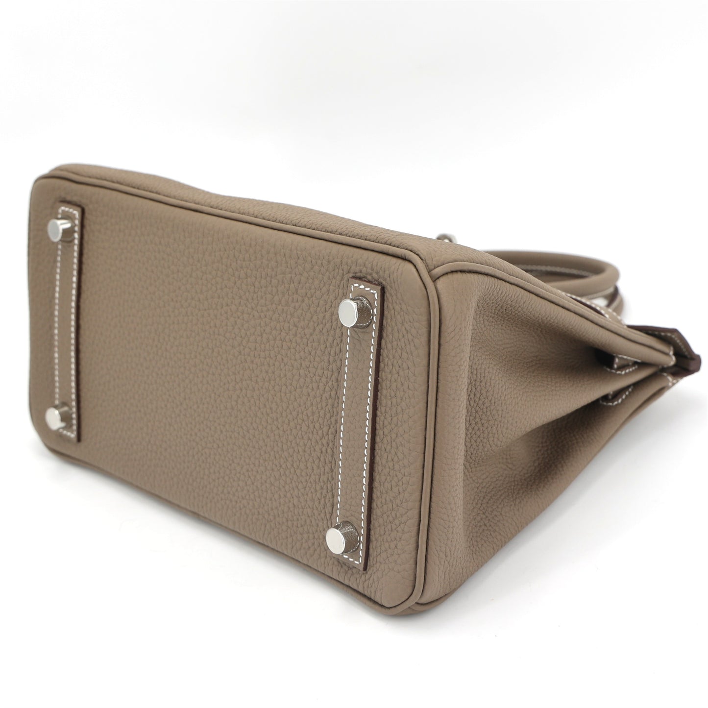 HERMÈS Birkin 25 Etoupe (18) Togo Palladium hardware K (2025)