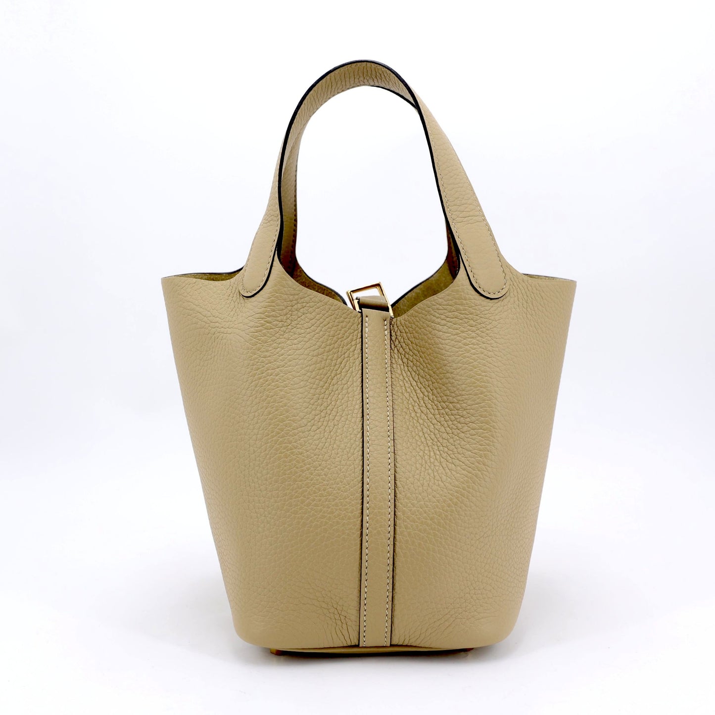 HERMÈS Picotin Lock PM Trench (S2) Clemence Gold hardware K (2025)