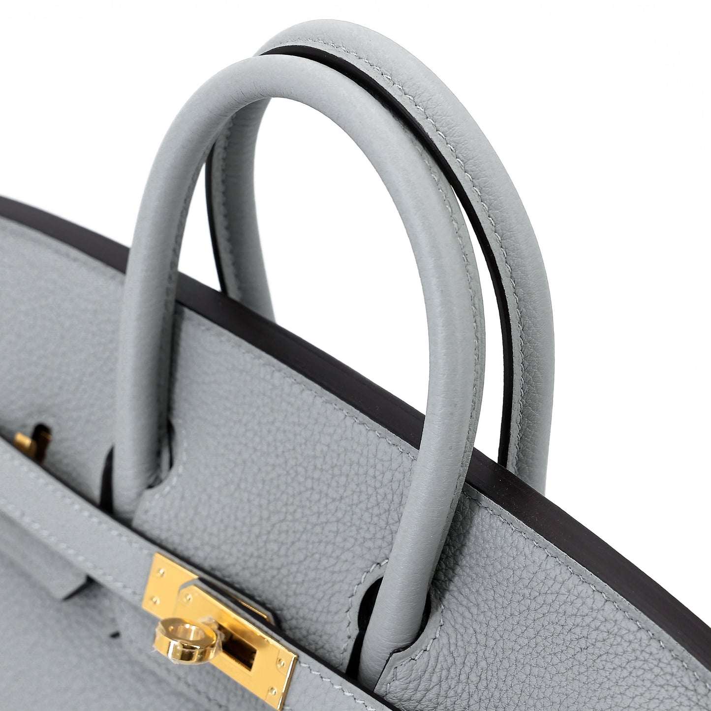 HERMÈS Birkin 25 Bleu Glacier (8U) Togo Gold hardware W (2024)