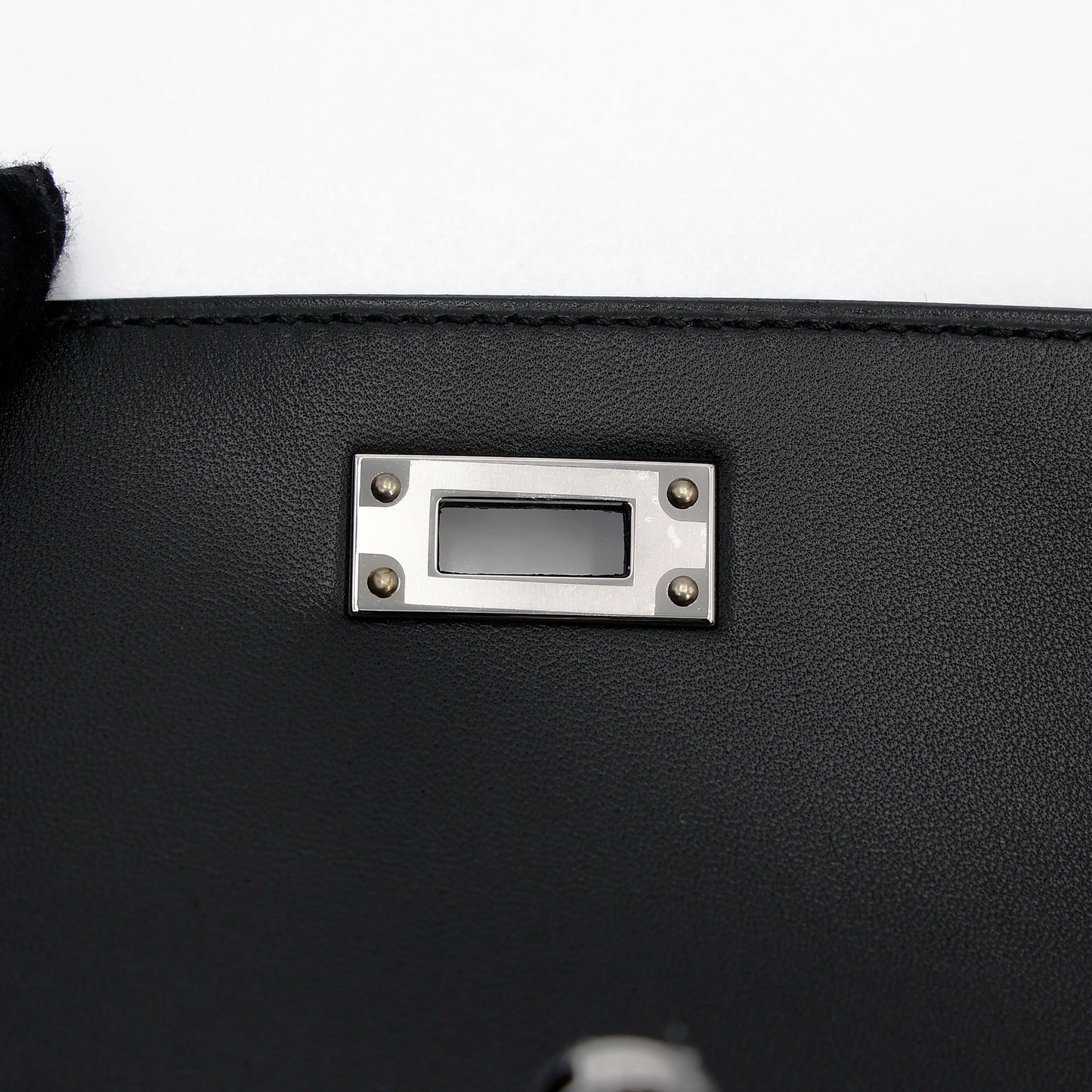 HERMÈS Kelly Elan Noir (89) Box-calf Palladium hardware K (2025)