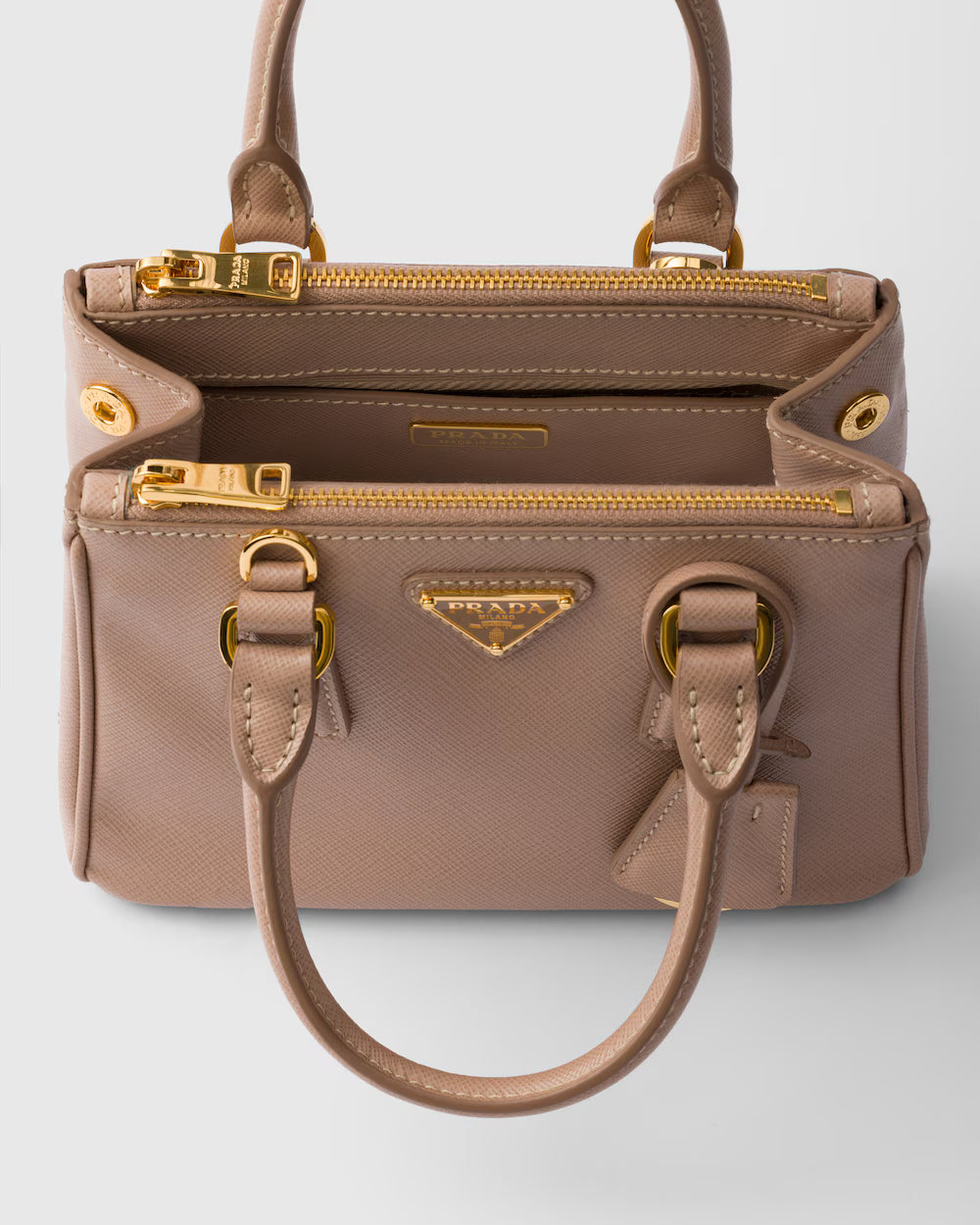 Prada Galleria Saffiano leather micro bag 2025