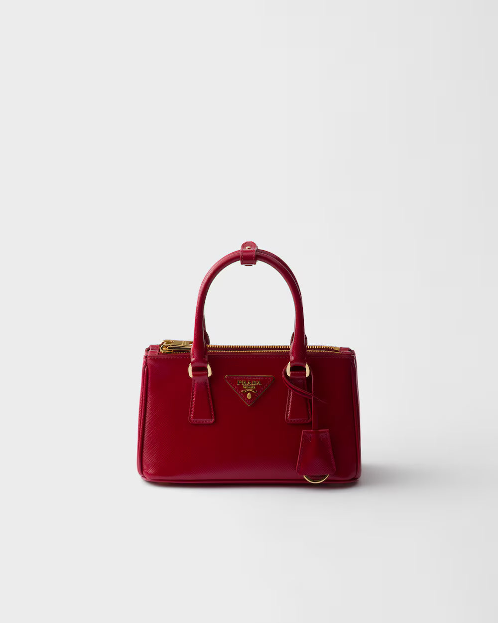 Prada Galleria patent Saffiano leather mini-bag  2025