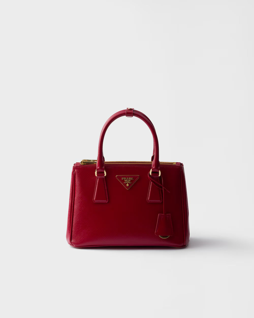 Prada Galleria small patent Saffiano leather bag 2025