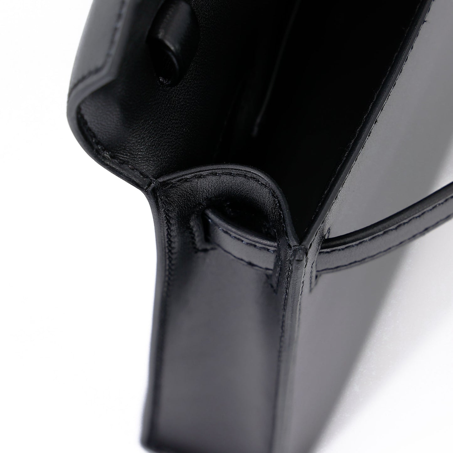 HERMÈS Kelly Elan Noir (89) Box-calf Palladium hardware K (2025)