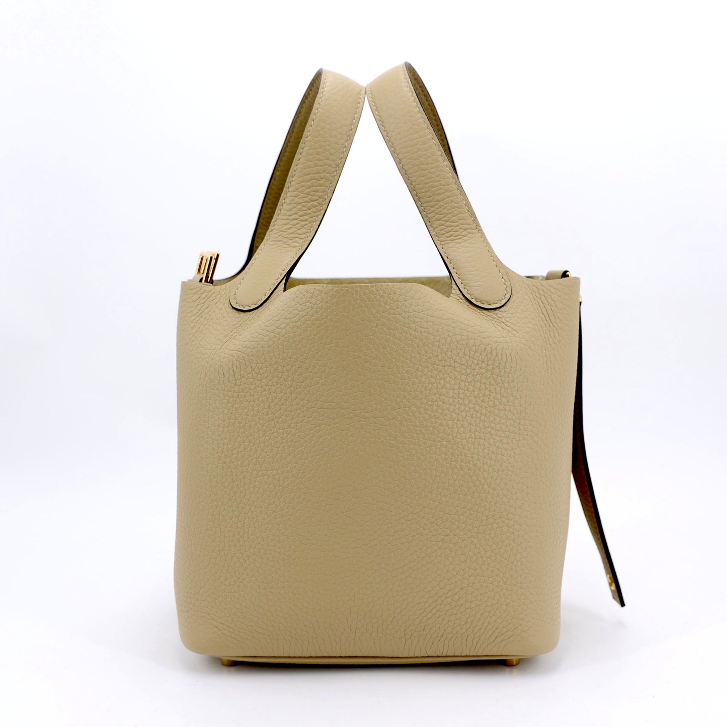 HERMÈS Picotin Lock PM Trench (S2) Clemence Gold hardware K (2025)