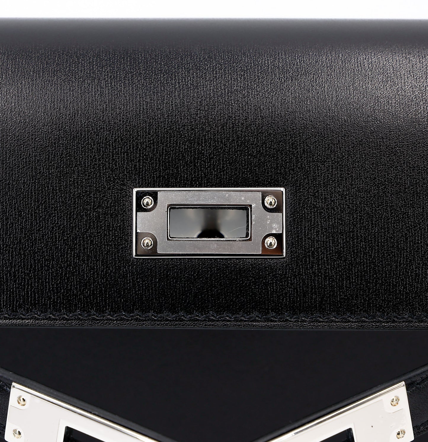 HERMÈS Kelly Elan Noir (89) Box-calf Palladium hardware K (2025)