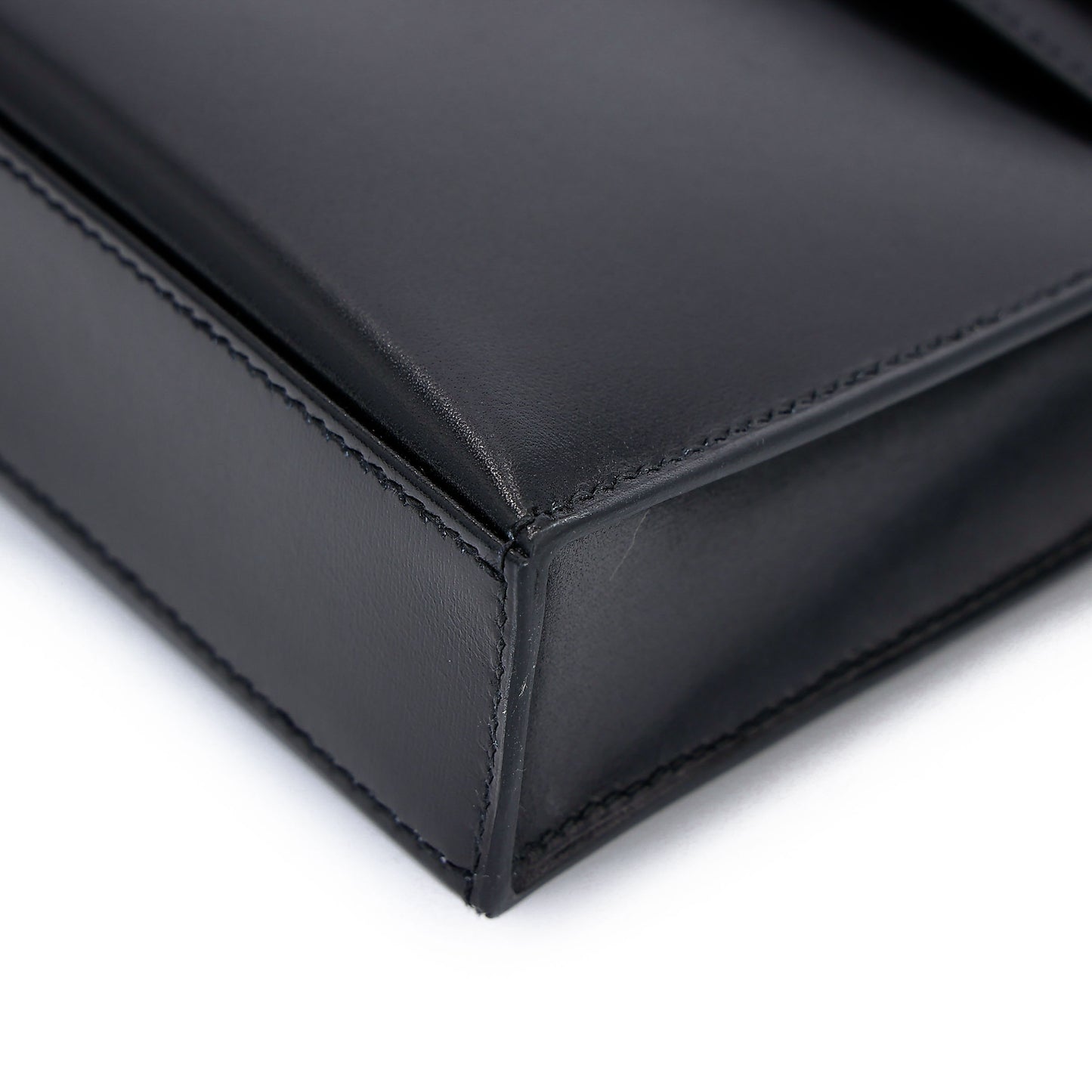 HERMÈS Kelly Elan Noir (89) Box-calf Palladium hardware K (2025)