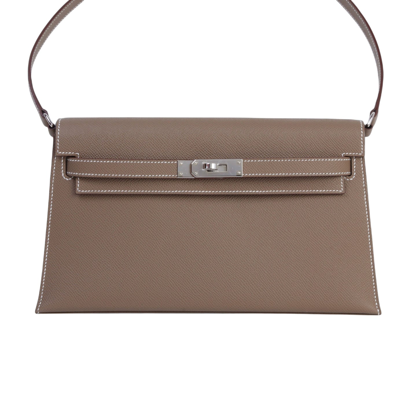 HERMÈS Kelly Elan Etoupe (18) Epsom Palladium hardware K (2025)