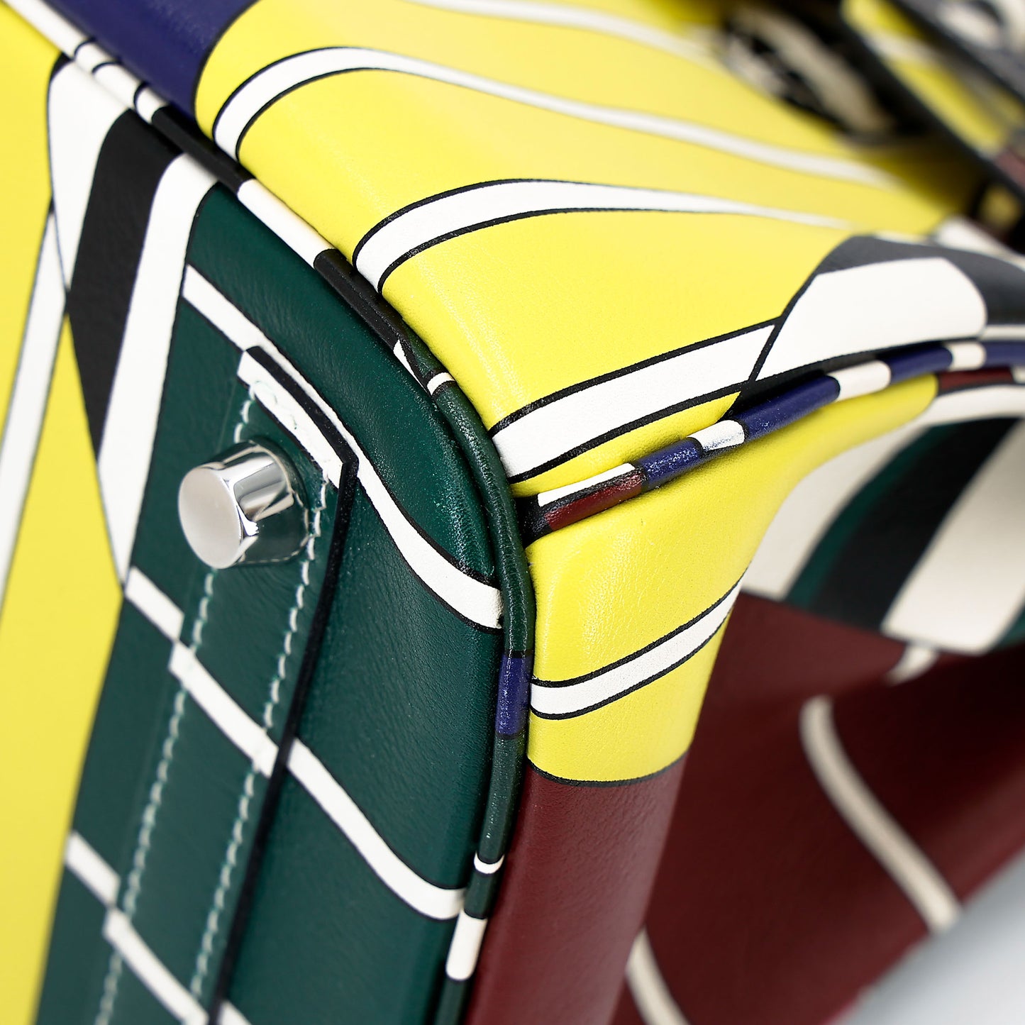 HERMÈS Limited Edition Birkin 25 One Two Three and Away We Go Multi-color Swift Palladium hardware D (2019)