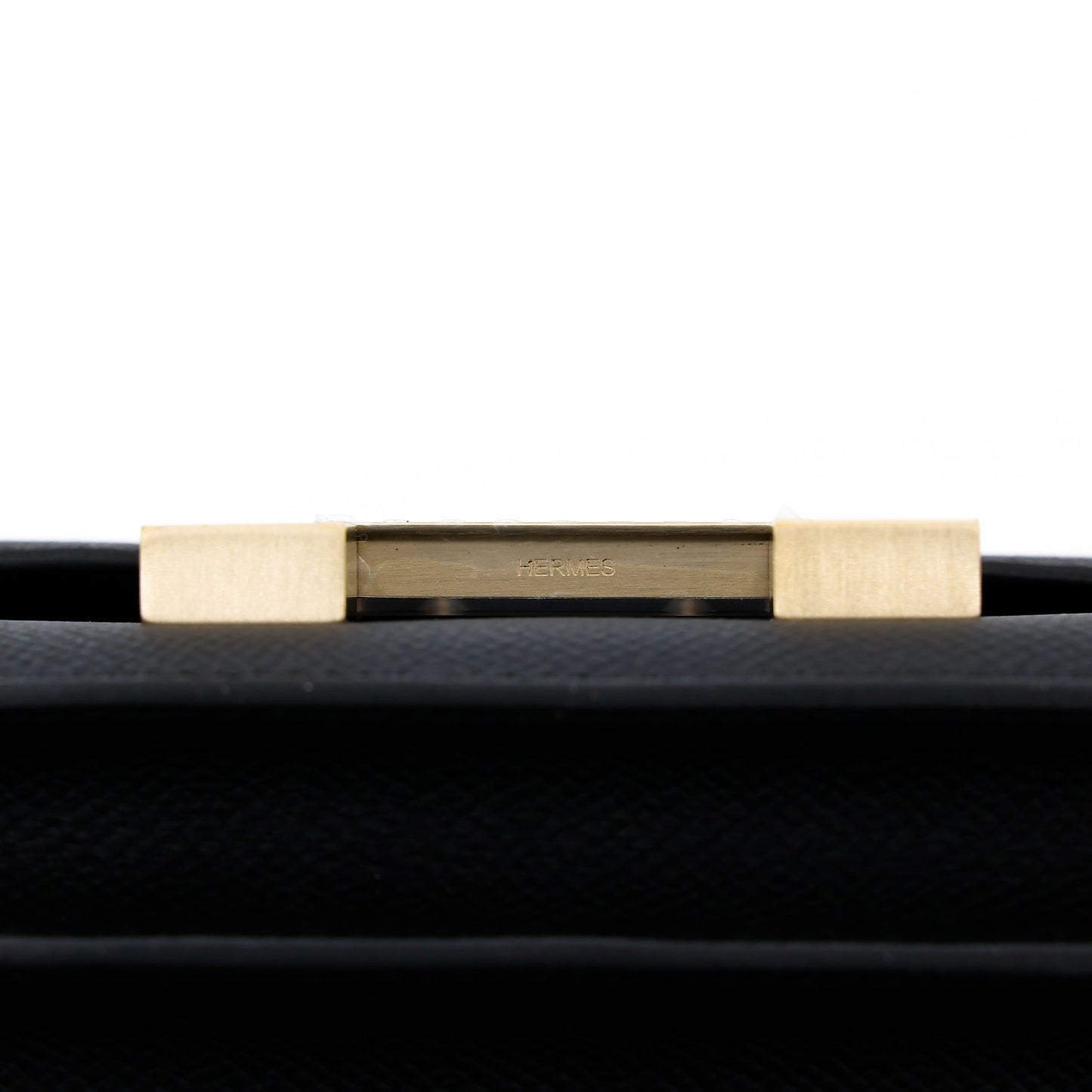 HERMÈS Constance Mini Noir (89) Epsom Brushed Gold hardware K (2025)