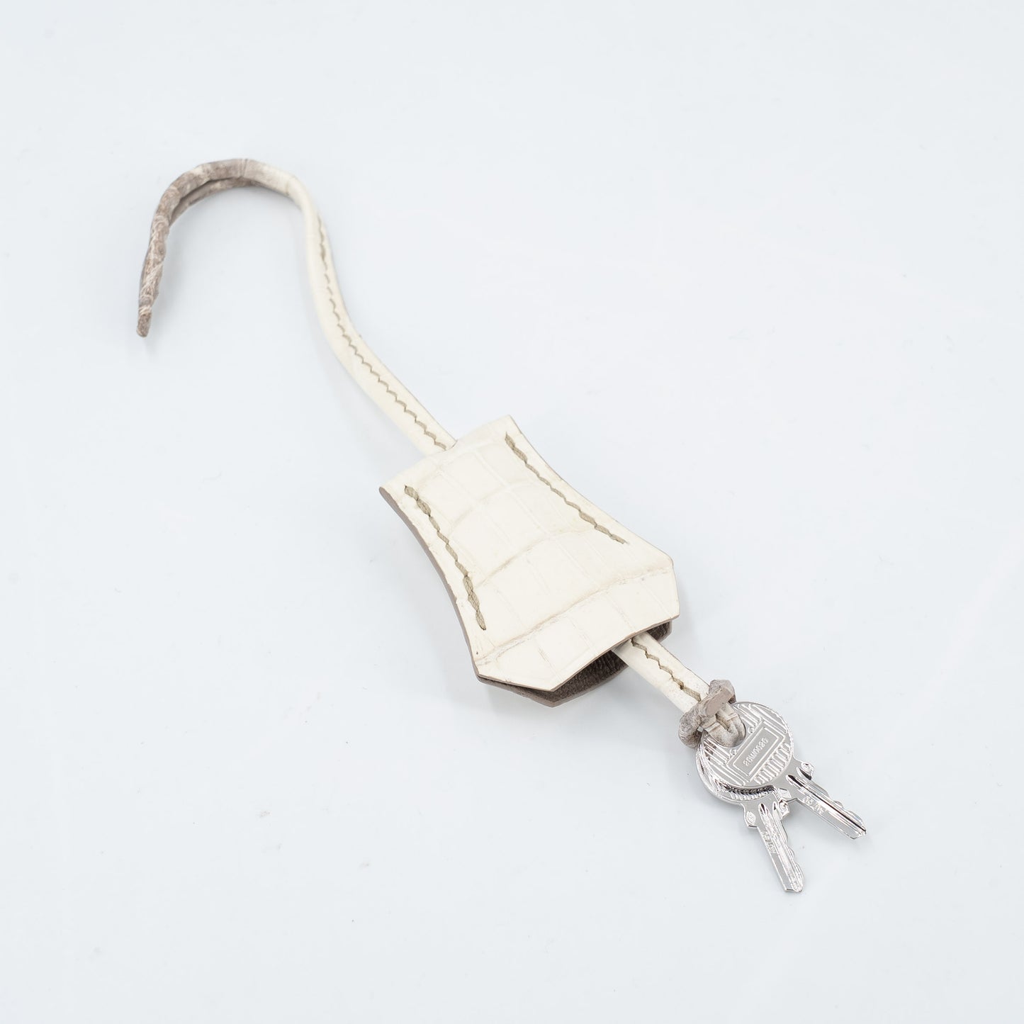 HERMÈS Limited Edition Kelly 25 Himalaya Matte Niloticus Crocodile Diamond White Gold hardware Z (2021)