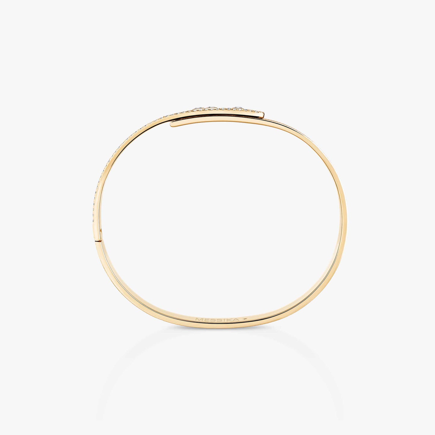 Messika Bangle semi-paved Move Noa Chiseled 2025